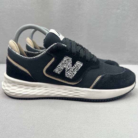 New Balance Shoes - New Balance Fresh Foam X70 Womens Size 7.5 (B) Shoes Black Leopard Sneakers